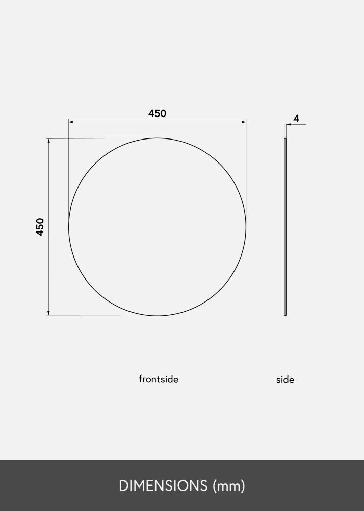 KAILA Pyöreä Peili 45 cm ø