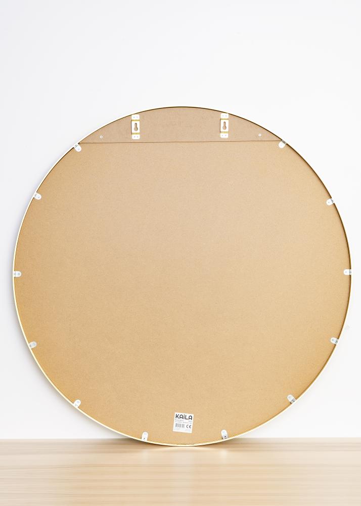 KAILA Round Mirror - Edge Gold 110 cm Ø