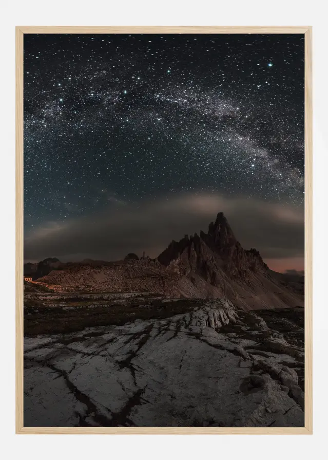 Galaxy Dolomites Juliste