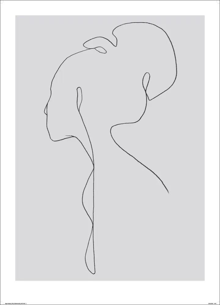 Female lines III Juliste