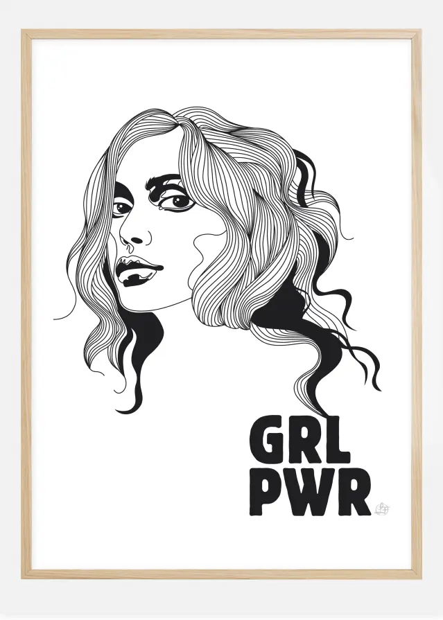 GRL PWR Juliste