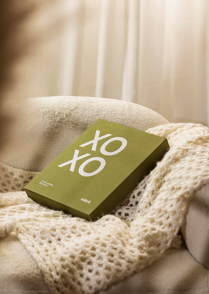 KAILA XOXO Olive - Coffee Table Photo Album (60 Mustaa sivua / 30 lehteä)