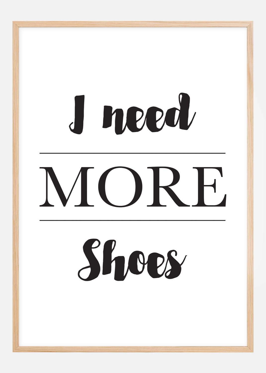 Product Image for More Shoes Juliste (21x29.7 cm (A4))