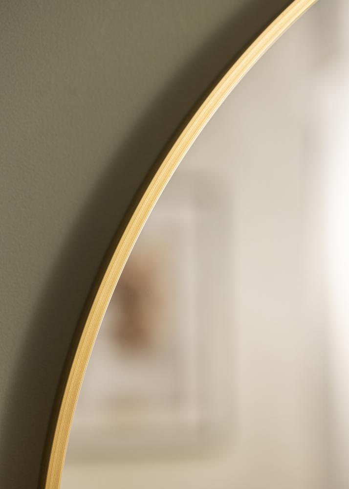 KAILA Round Mirror - Edge Gold 80 cm Ø