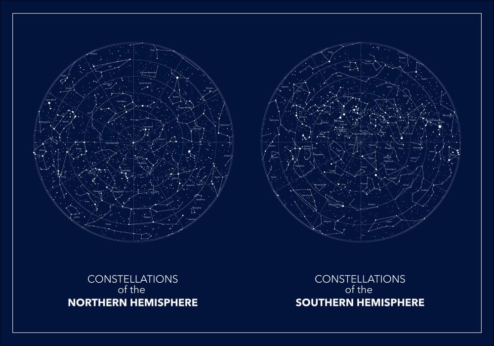 Hemispheres Dark Juliste