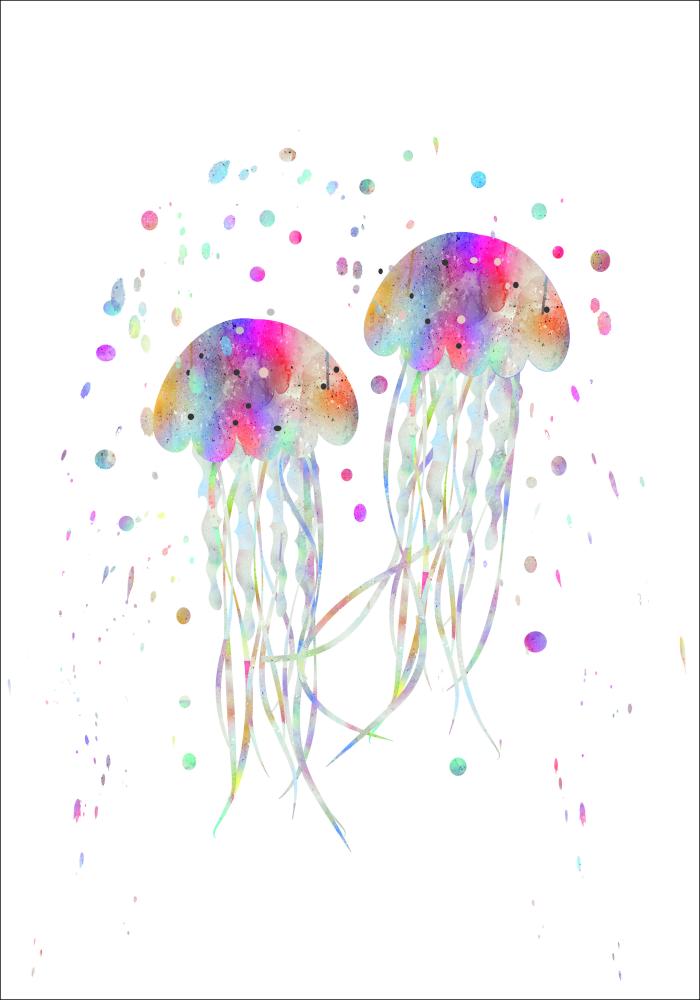 Jellyfishes stingers Juliste