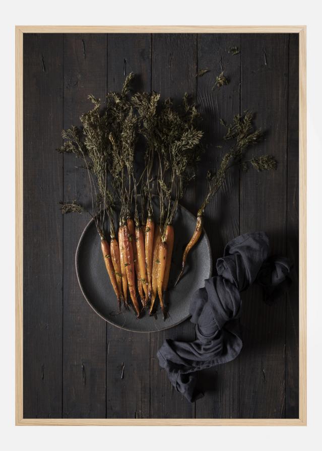 Roasted Carrots Juliste