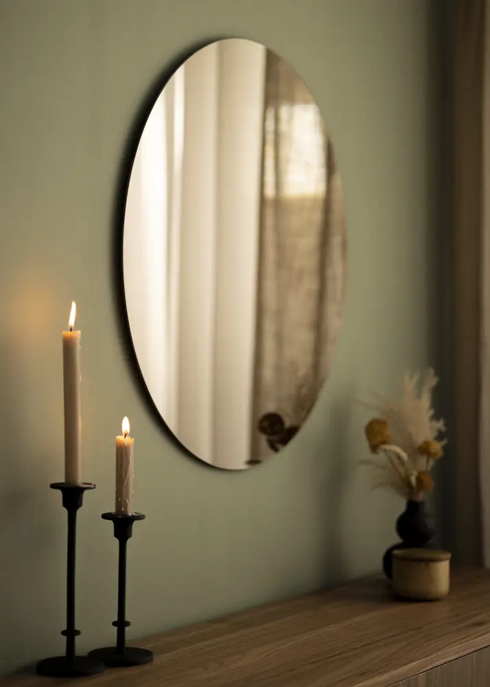KAILA Pyöreä Peili Dark Bronze 70 cm Ø