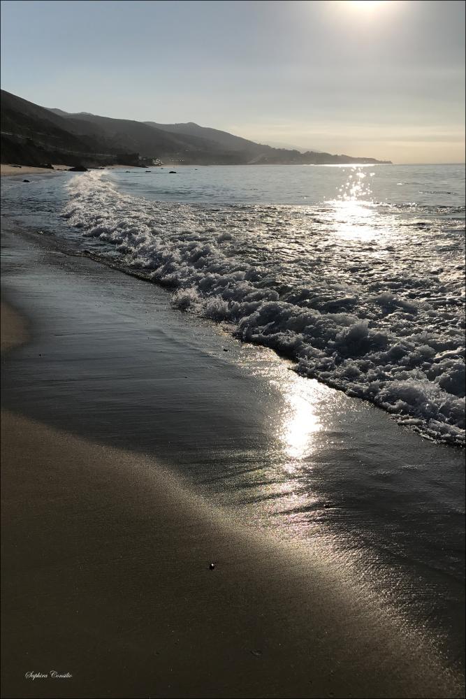 Malibu Beach View Juliste