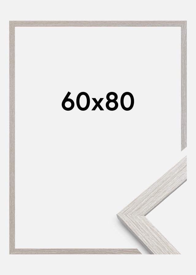 Kehys Stilren Akryylilasi Light Grey Oak 60x80 cm