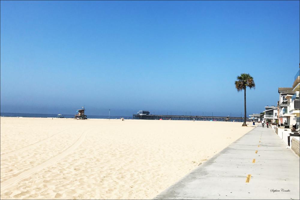 Newport Beach Walk Juliste