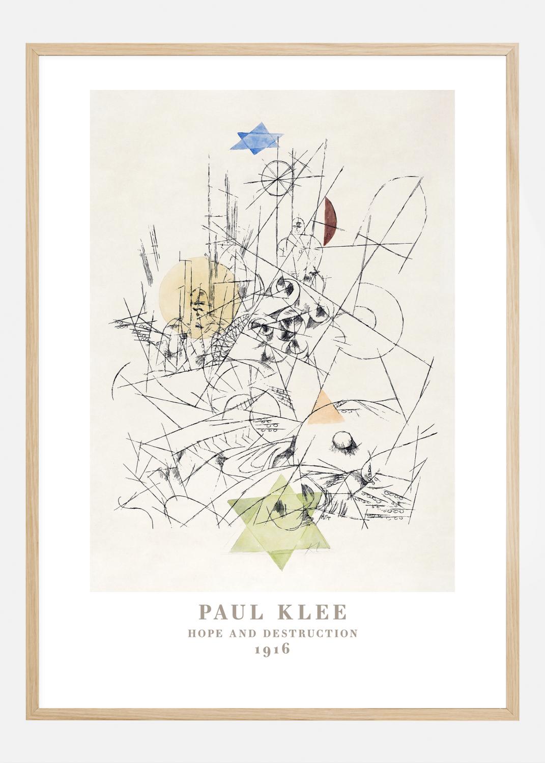 Product Image for Paul Klee - Hope and Destruction 1916 Juliste (30x40 cm)