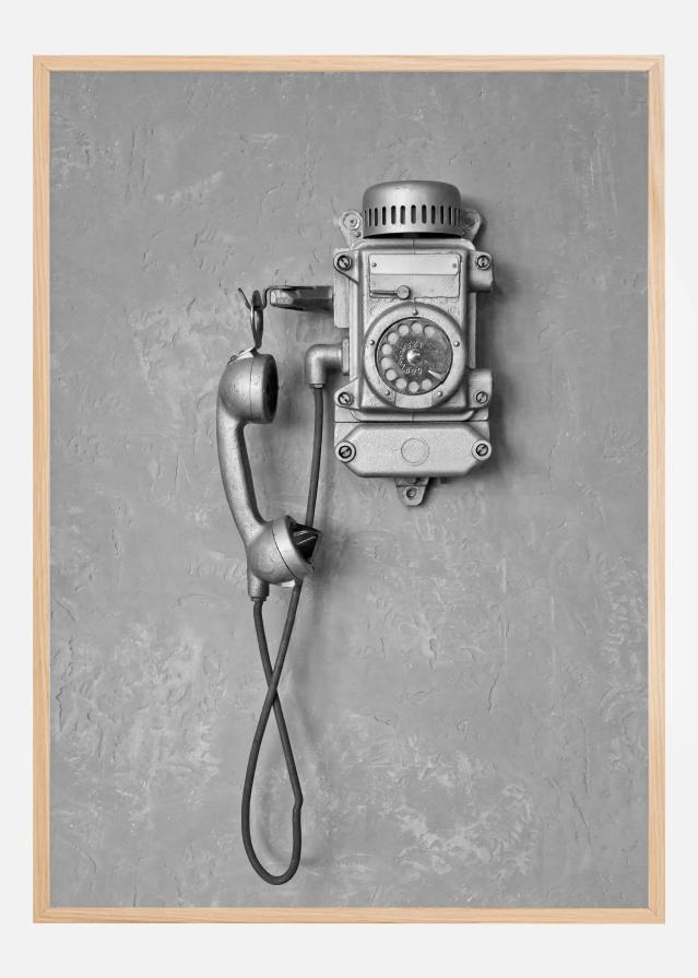 Old Phone Juliste