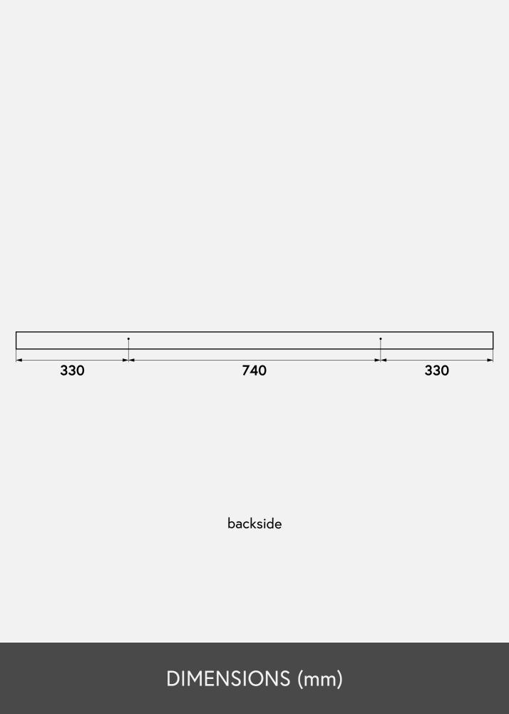 Tauluhylly Valkoinen 140 cm