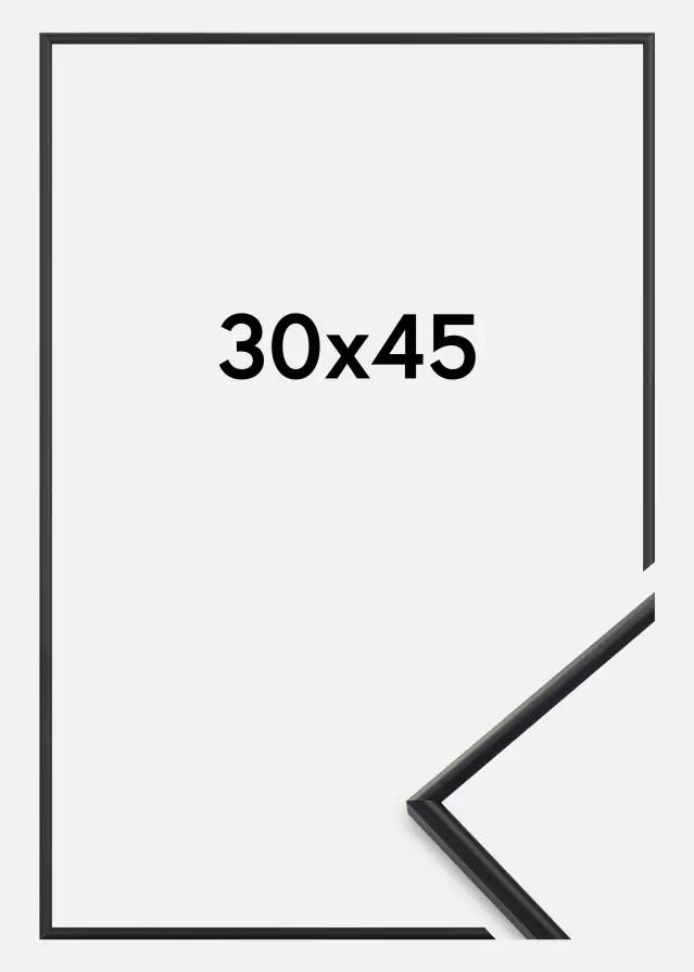 Kehys Can-Can Musta 30x45 cm