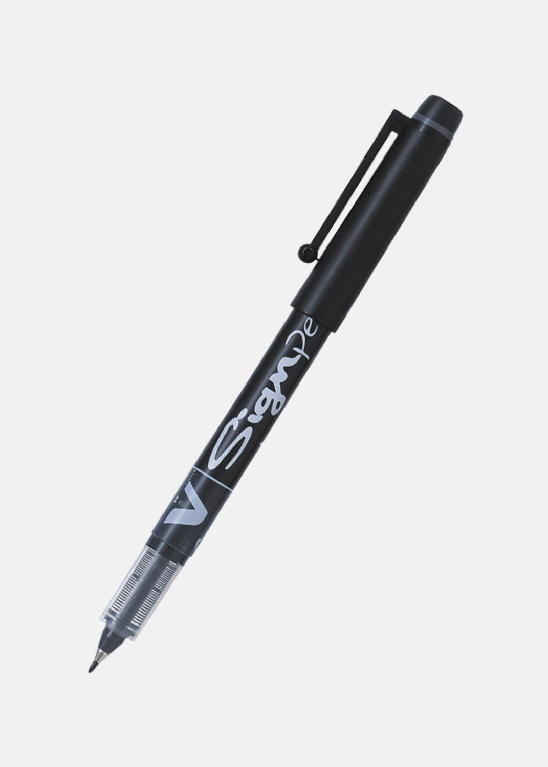 Product Image for Pilot V-Sign Albumitussi Musta - 0,6 mm