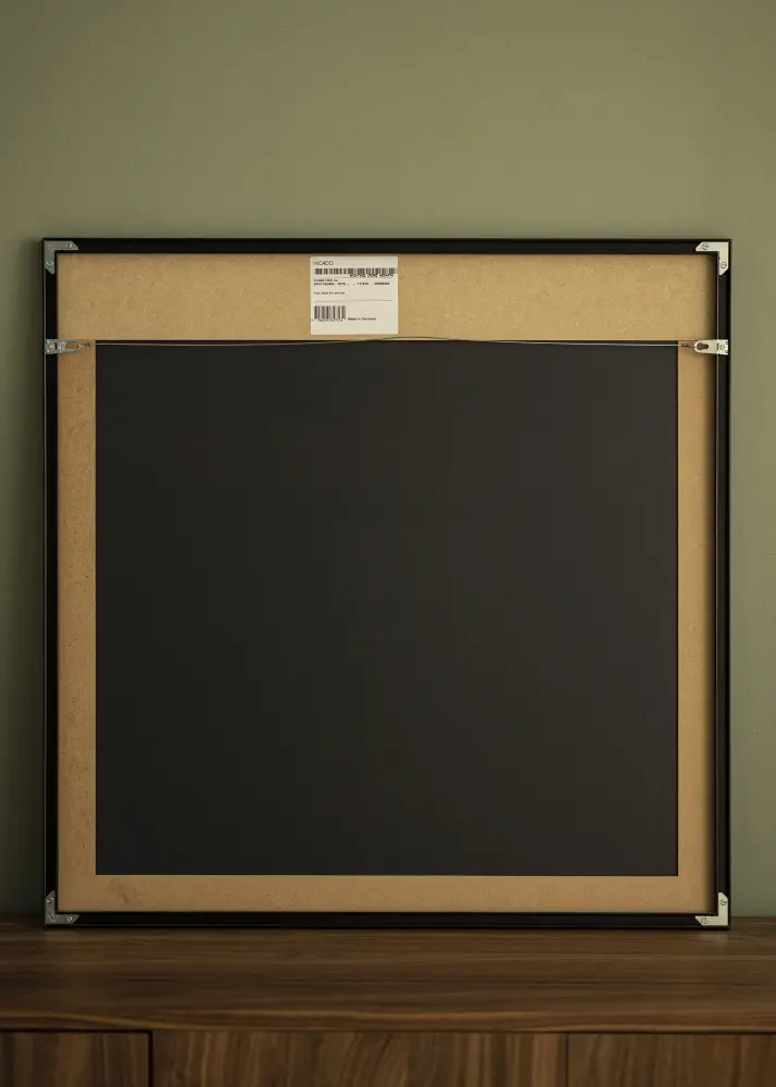 Peili Minimal Black 70x70 cm