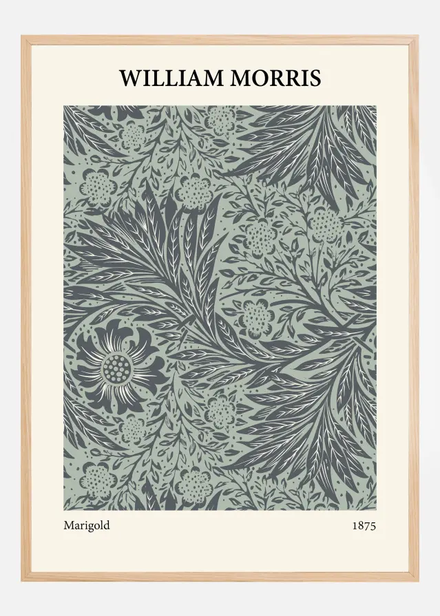 William Morris - Marigold 5 Juliste