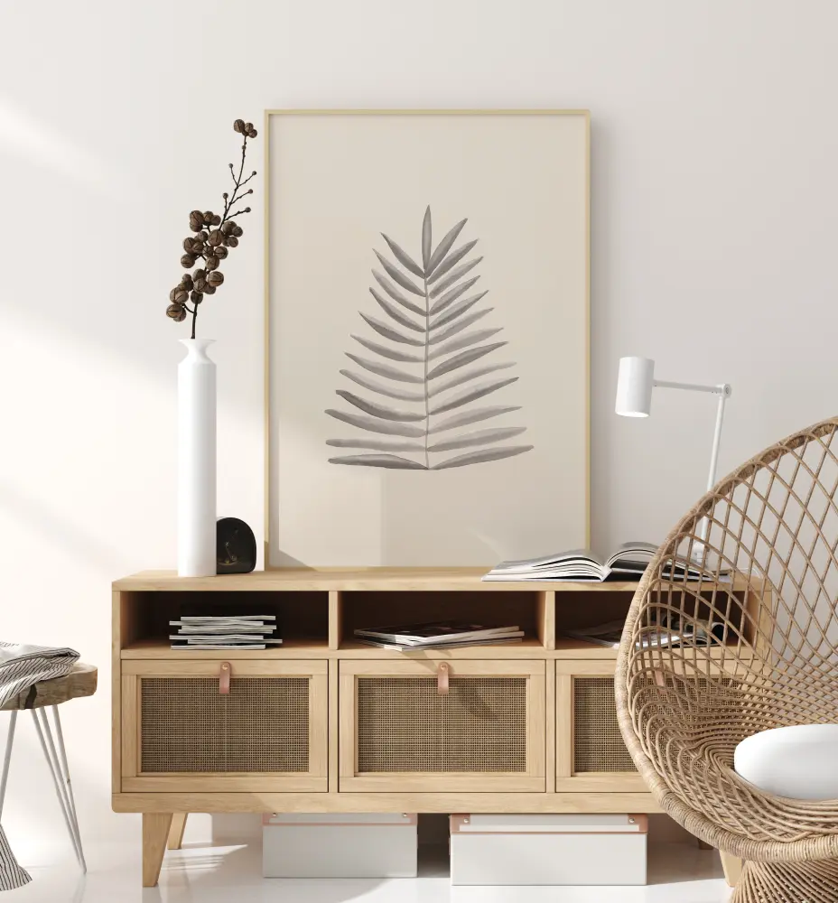Palm Leaf Ink Juliste