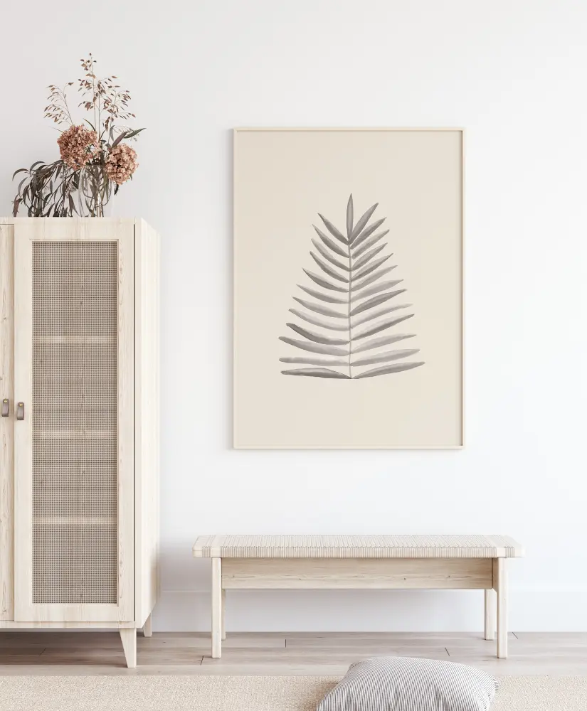 Palm Leaf Ink Juliste