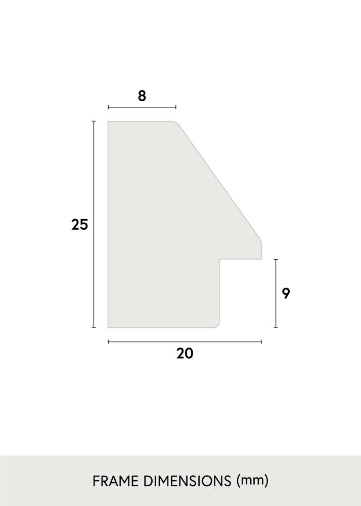 Kehys Globe Musta 40x50 cm - Paspatuuri Musta 30x40 cm