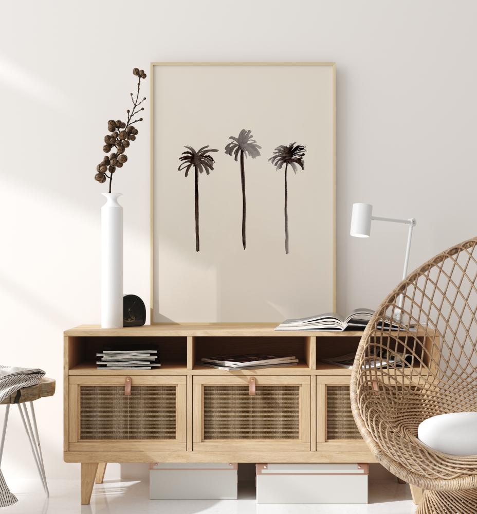 Palm Trees Ink Juliste