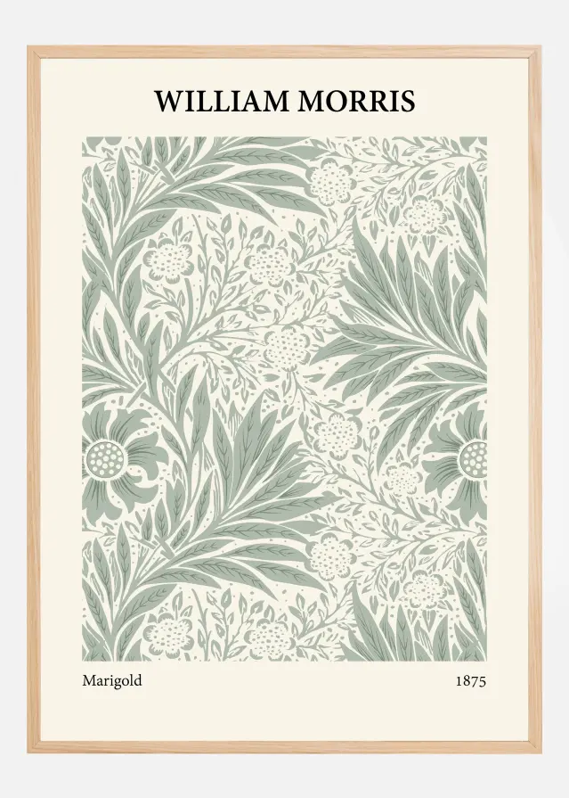 William Morris - Marigold 6 Juliste