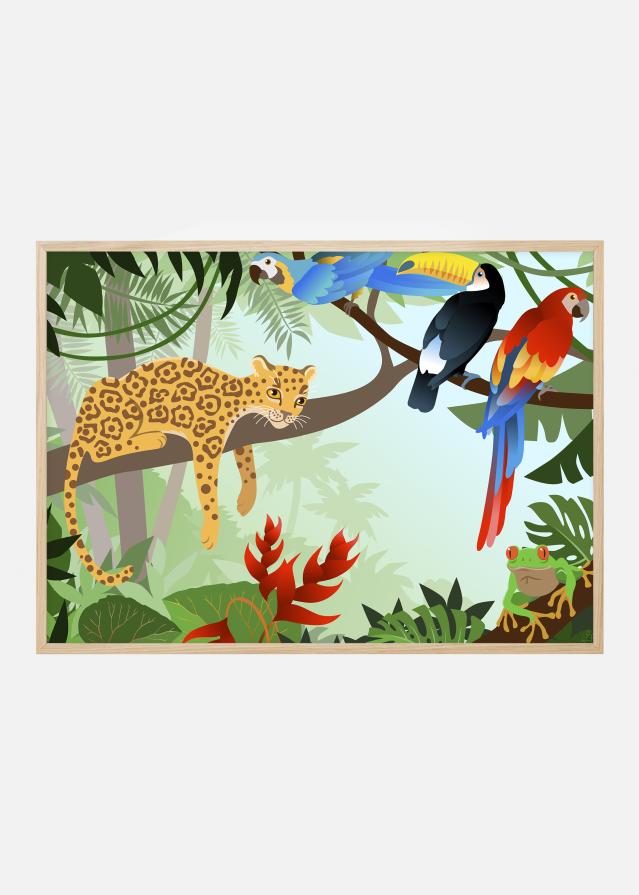 Jungle Animals Juliste