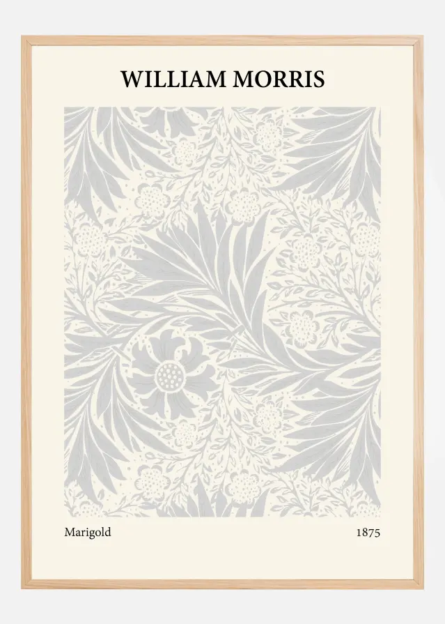 William Morris - Marigold 7 Juliste