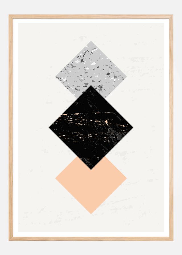 Abstract Squares II Juliste