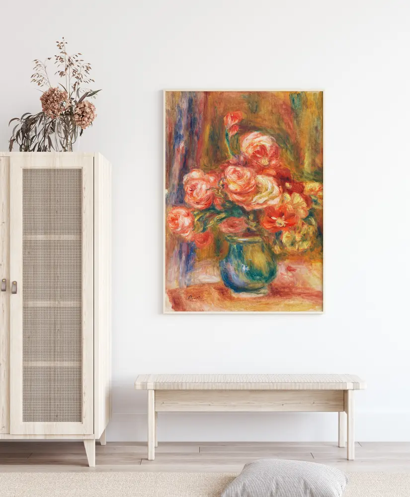 Panited Rose Bouquet Juliste
