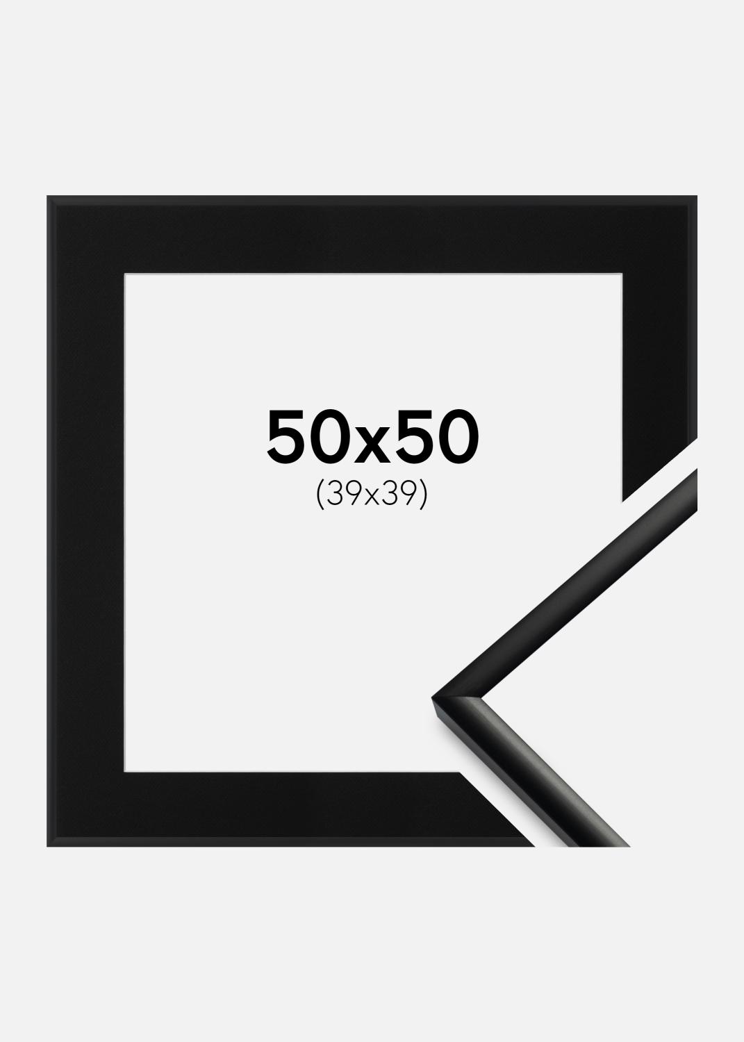 Product Image for Kehys New Lifestyle Matta Musta 50x50 cm - Passepartout Musta 40x40 cm