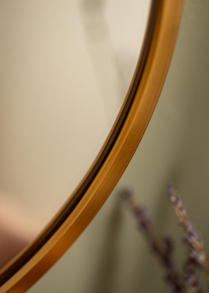 KAILA Round Mirror - Edge Gold 30 cm Ø