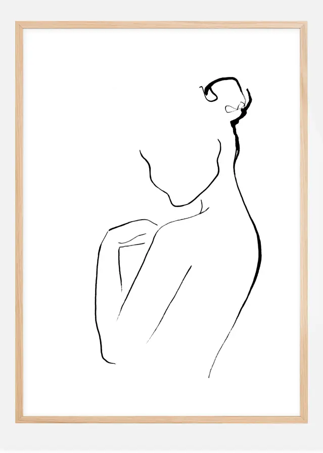 Woman In Ink Juliste