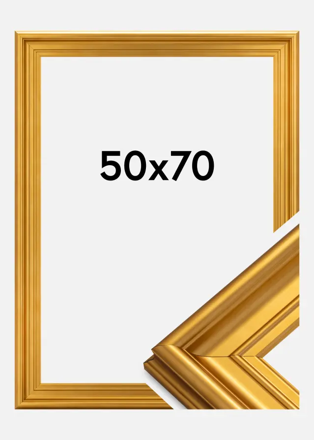 Kehys Mora Premium Akryylilasi Kullanvärinen 50x70 cm