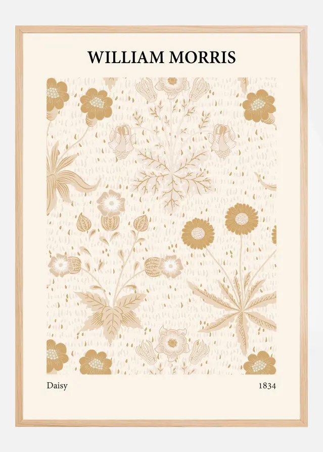 William Morris - Daisy 3 Juliste