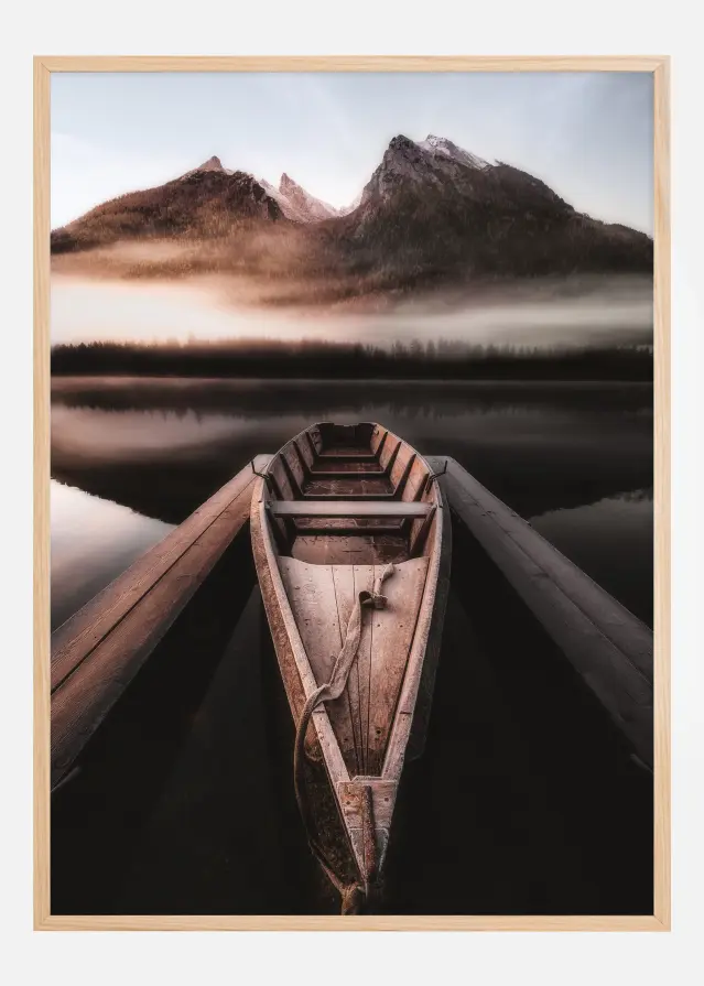 Wooden Boat Juliste