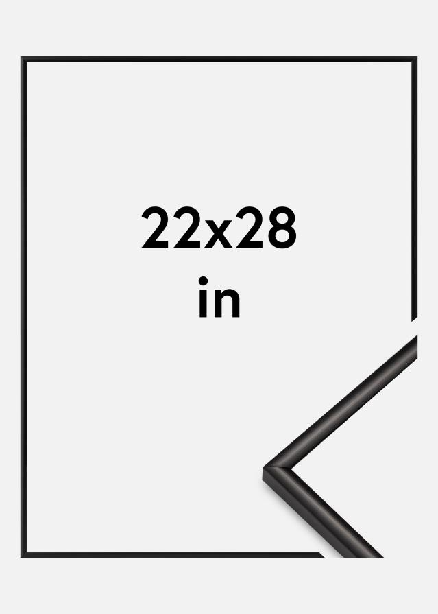 Kehys Scandi Akryylilasi Matt Musta 22x28 inches (55,88x71,12 cm)