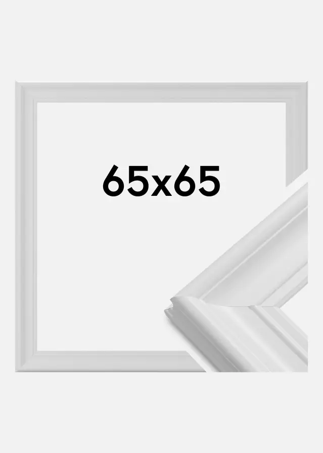 Kehys Mora Premium Valkoinen 65x65 cm