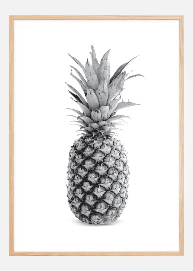 Pineapple Grey Juliste