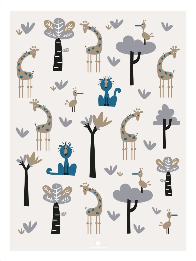 Savannah - Beige Juliste