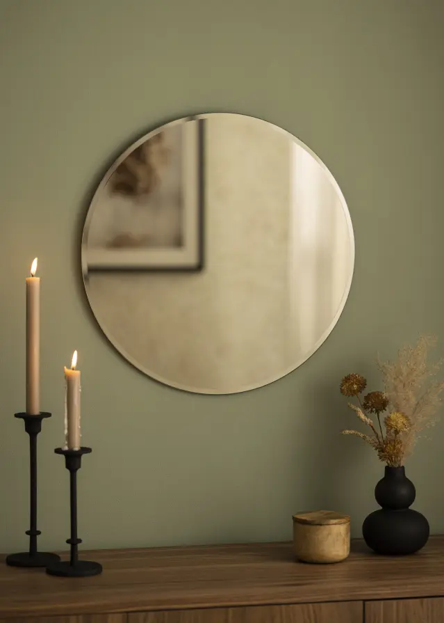 KAILA Pyöreä Peili Dark Bronze Deluxe 50 cm Ø