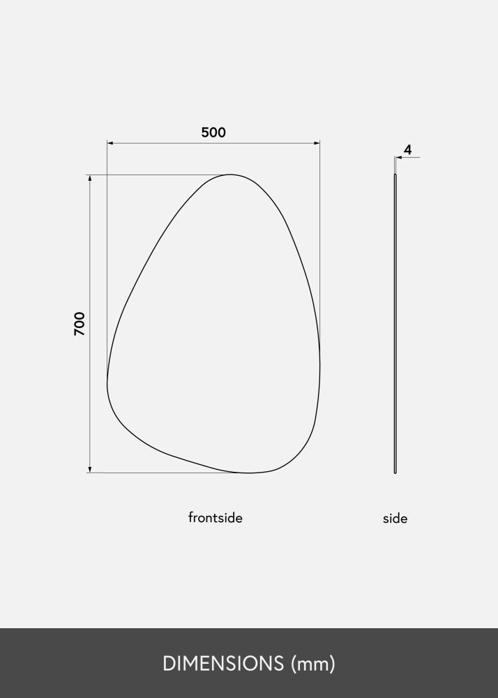 KAILA Peili Shape I 50x70 cm